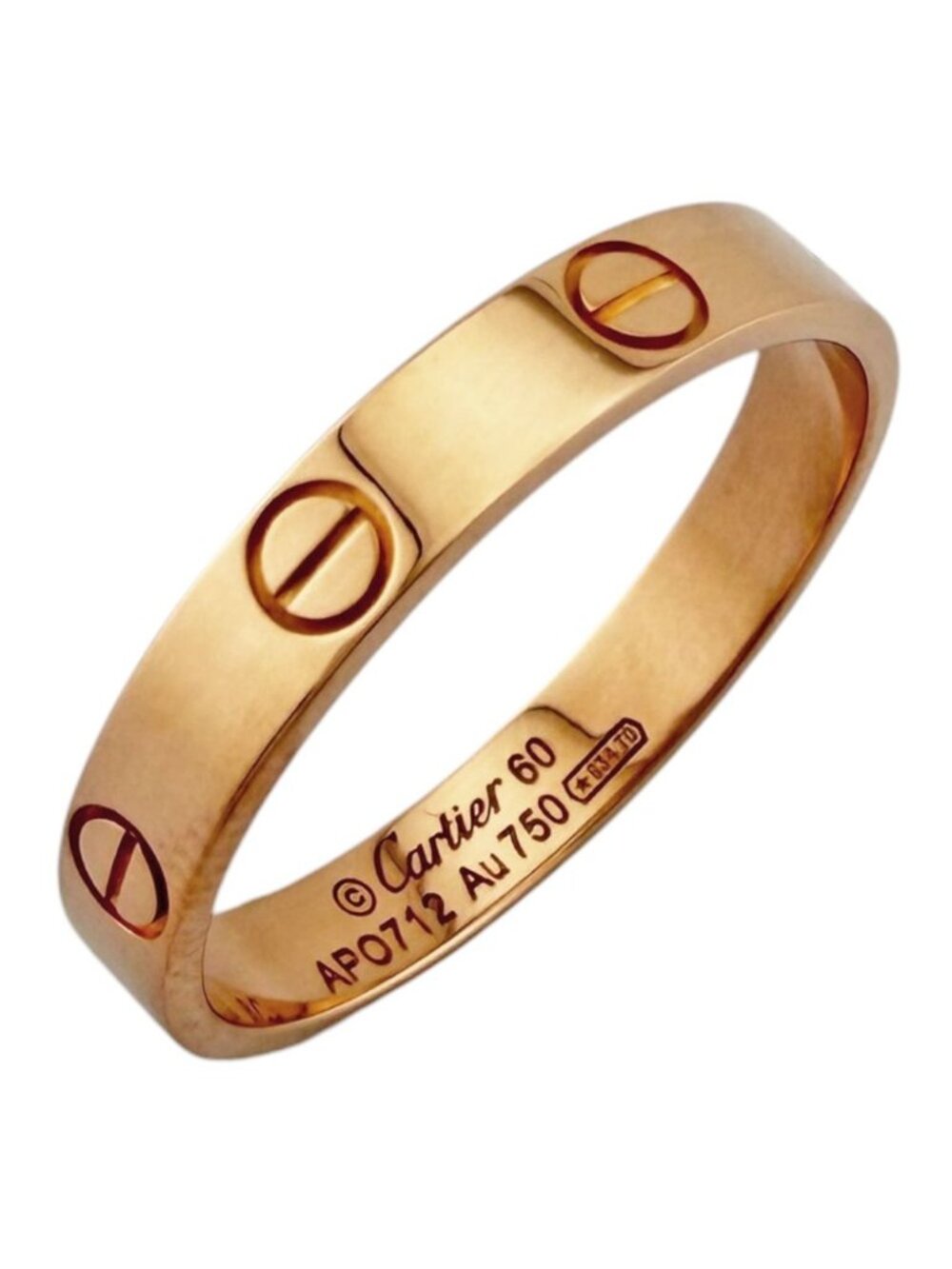 Cartier Mini Love Ring 18k Pink Gold